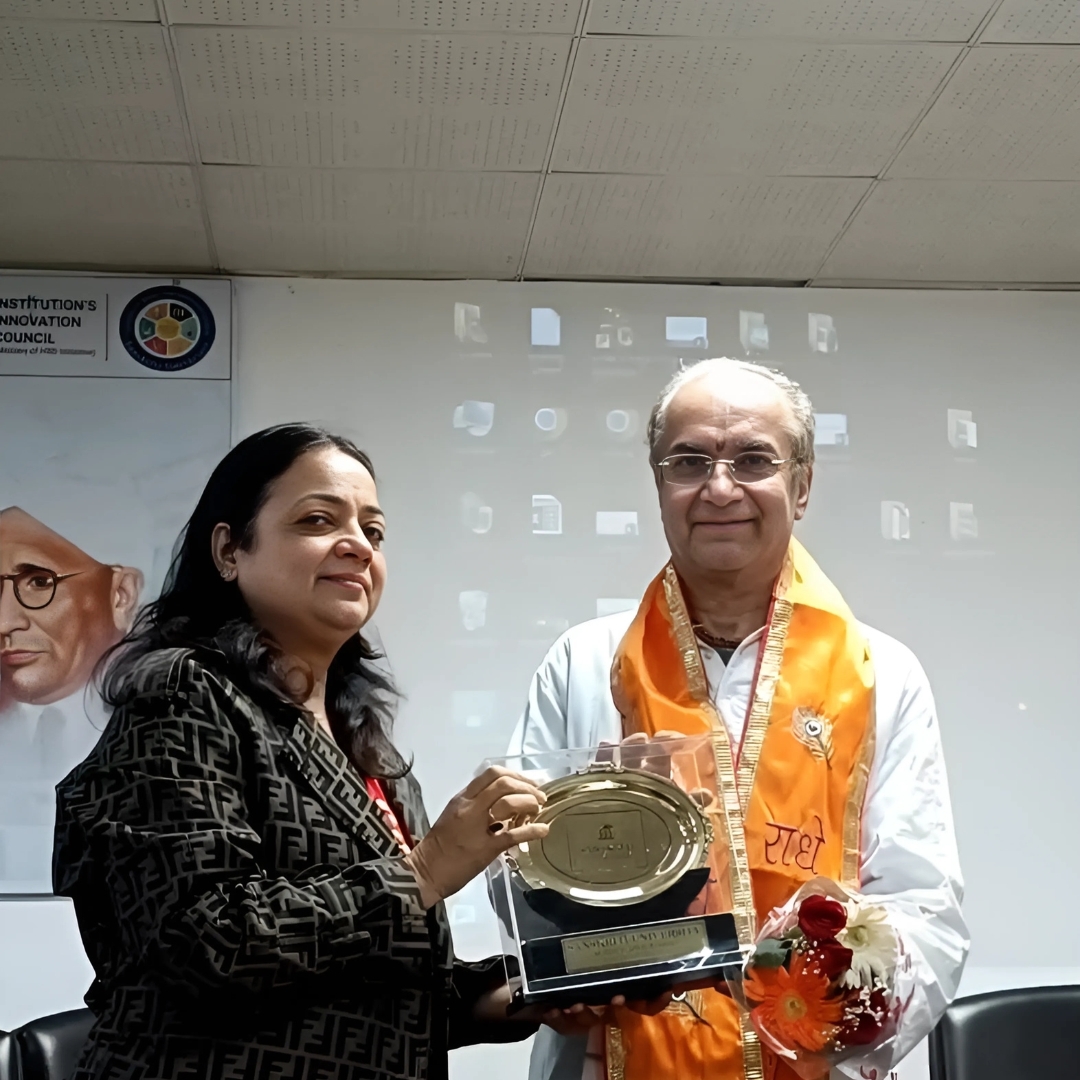 Memento received from Sanskriti University after a successful seminar on mind concentration on the occasion of National Science Day